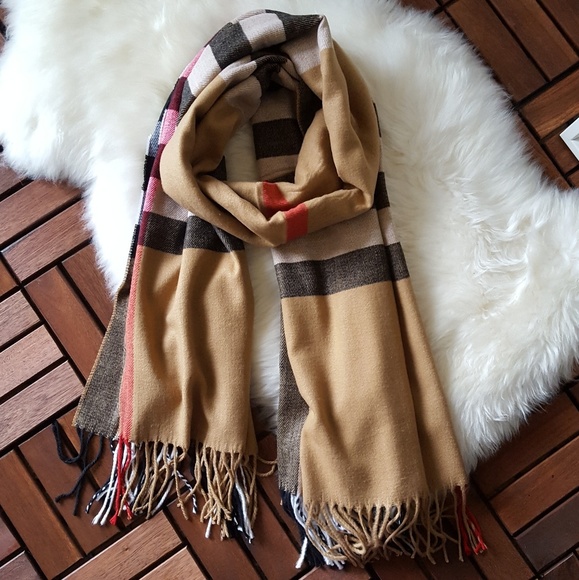 NEW Oversized Soft Cashmere Scarf - Picture 3 of 7